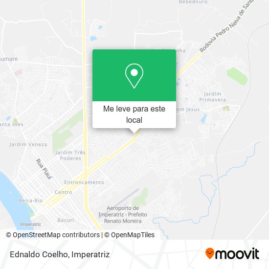 Ednaldo Coelho mapa