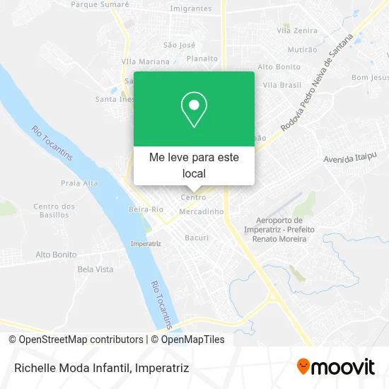 Richelle Moda Infantil mapa