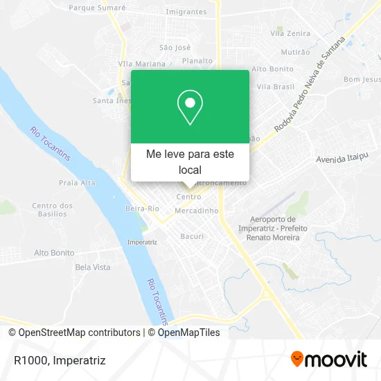 R1000 mapa