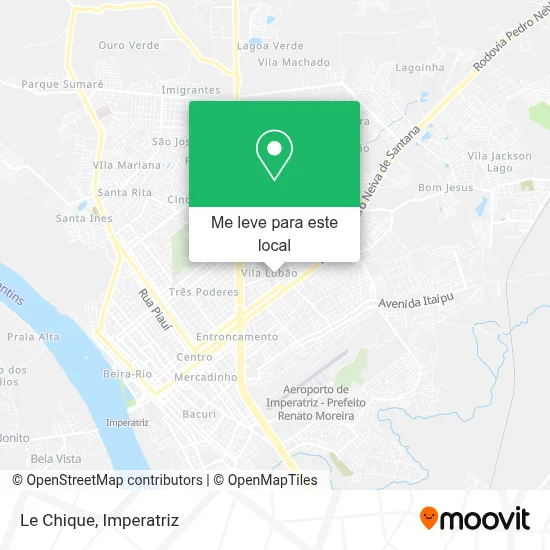 Le Chique mapa