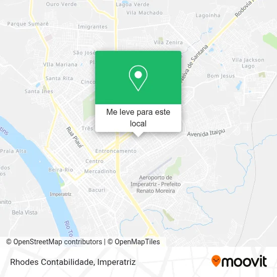 Rhodes Contabilidade mapa