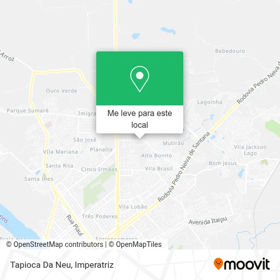 Tapioca Da Neu mapa