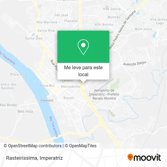 Rasteirissima mapa