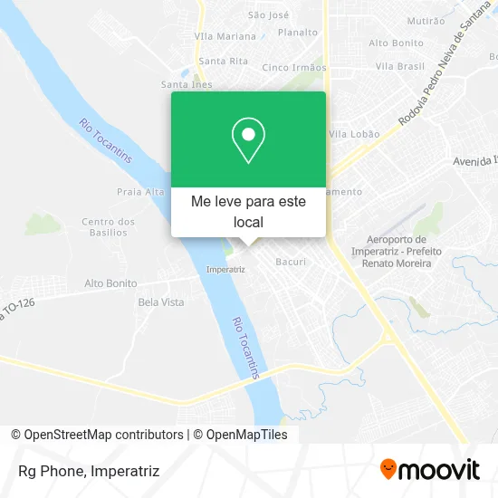 Rg Phone mapa