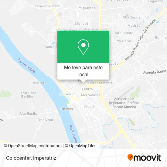 Colocenter mapa