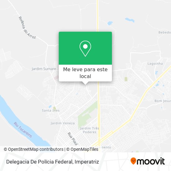 Delegacia De Polícia Federal mapa