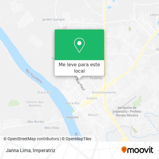 Janna Lima mapa