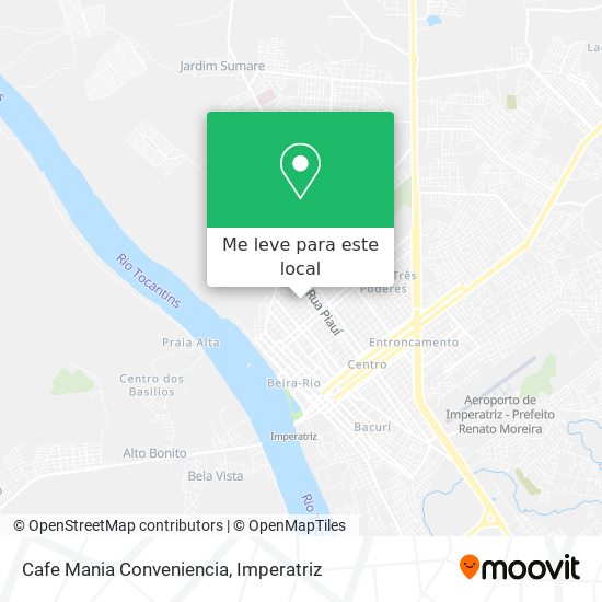 Cafe Mania Conveniencia mapa