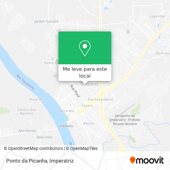 Ponto da Picanha mapa