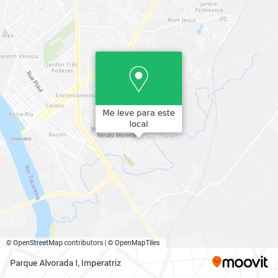 Parque Alvorada I mapa