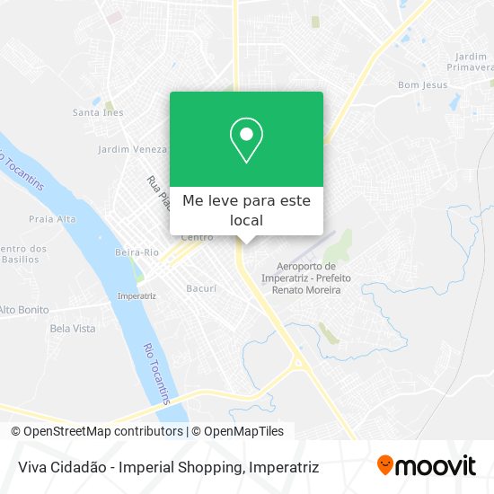 Viva Cidadão - Imperial Shopping mapa