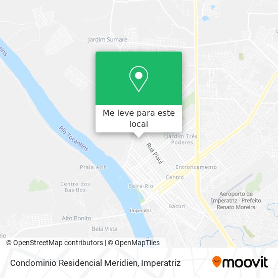 Condominio Residencial Meridien mapa
