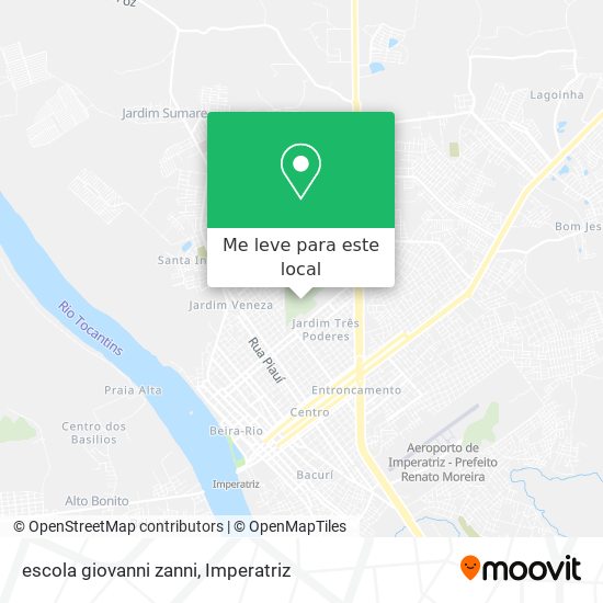 escola giovanni zanni mapa
