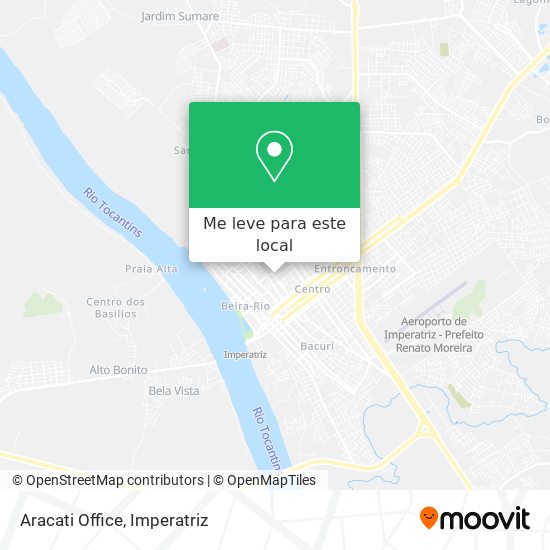 Como chegar até Aracati Office em Imperatriz de Ônibus?