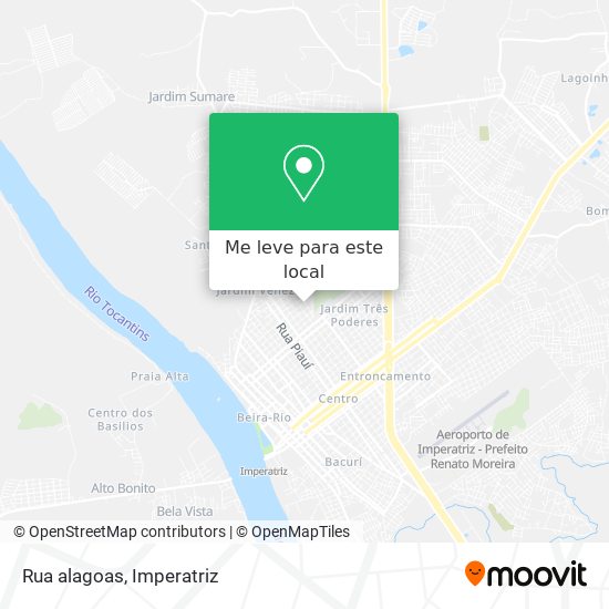 Rua alagoas mapa