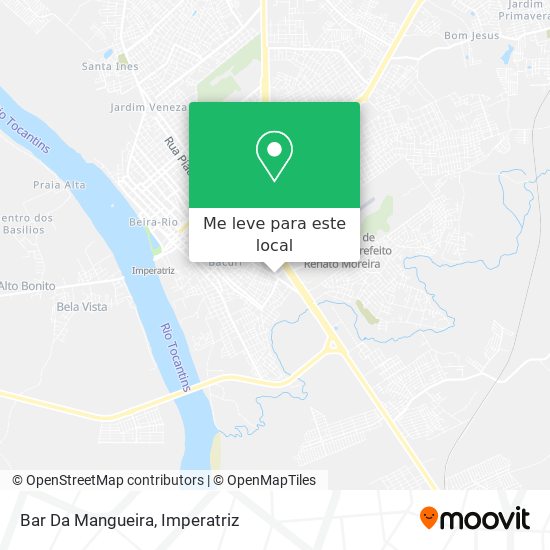 Bar Da Mangueira mapa