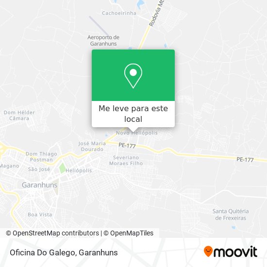 Oficina Do Galego mapa