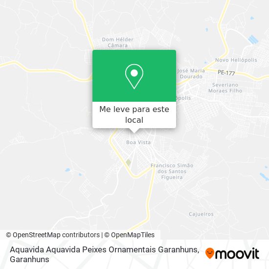Aquavida Aquavida Peixes Ornamentais Garanhuns mapa