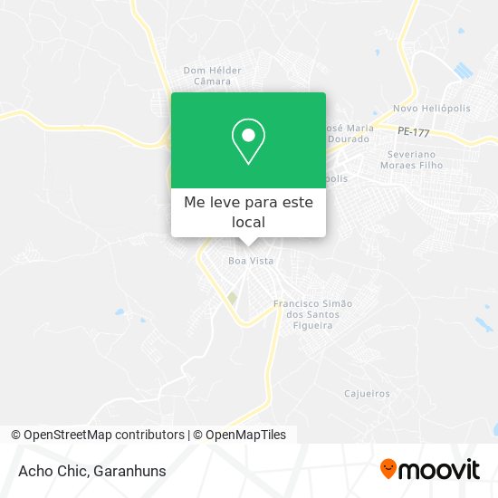 Acho Chic mapa
