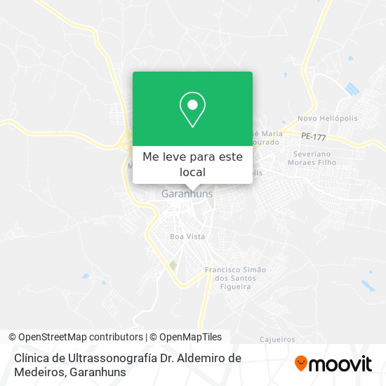 Clínica de Ultrassonografía Dr. Aldemiro de Medeiros mapa