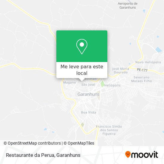 Restaurante da Perua mapa