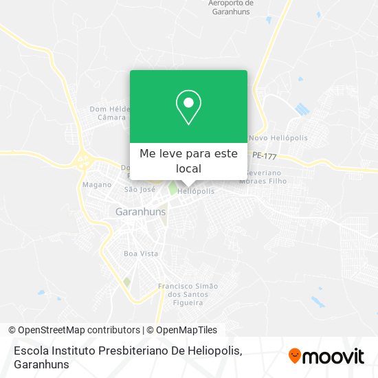 Escola Instituto Presbiteriano De Heliopolis mapa