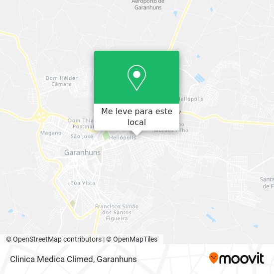 Clinica Medica Climed mapa