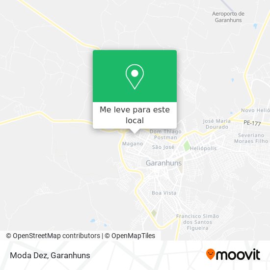 Moda Dez mapa
