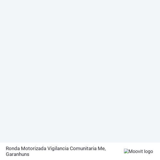 Ronda Motorizada Vigilancia Comunitaria Me mapa