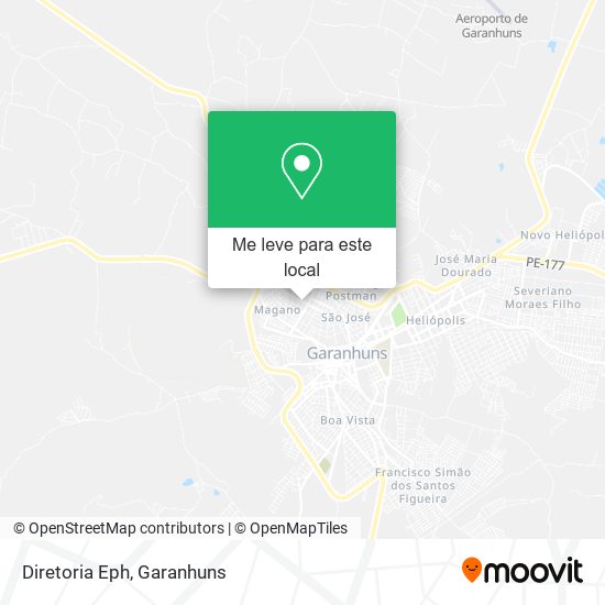 Diretoria Eph mapa