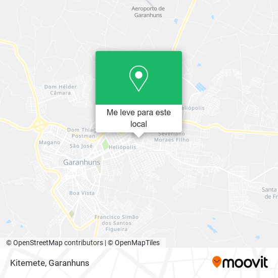 Kitemete mapa