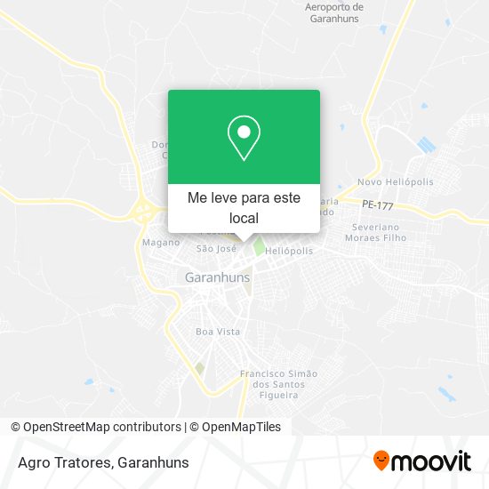 Agro Tratores mapa