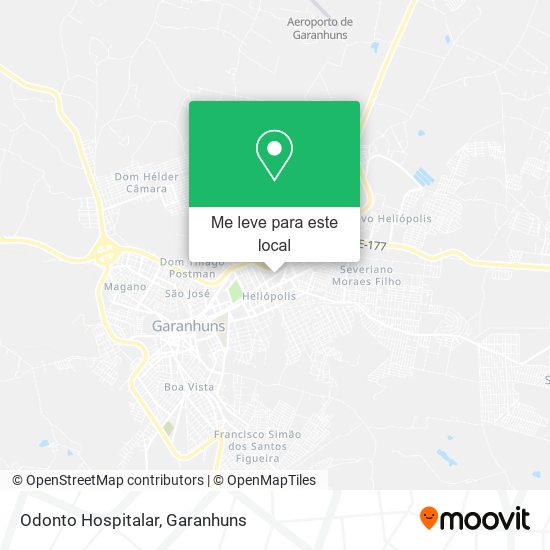 Odonto Hospitalar mapa