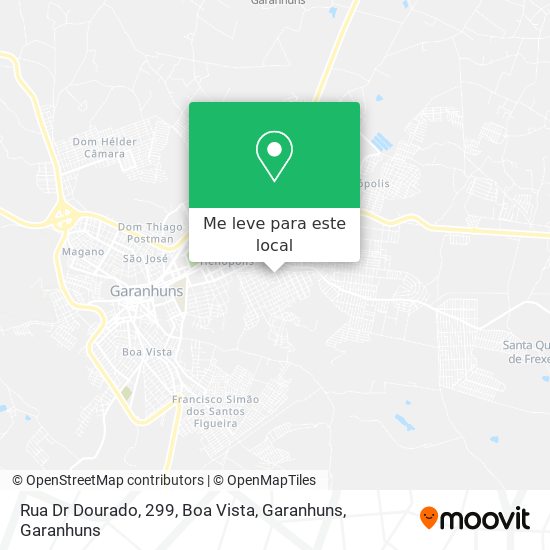 Rua Dr Dourado, 299, Boa Vista, Garanhuns mapa