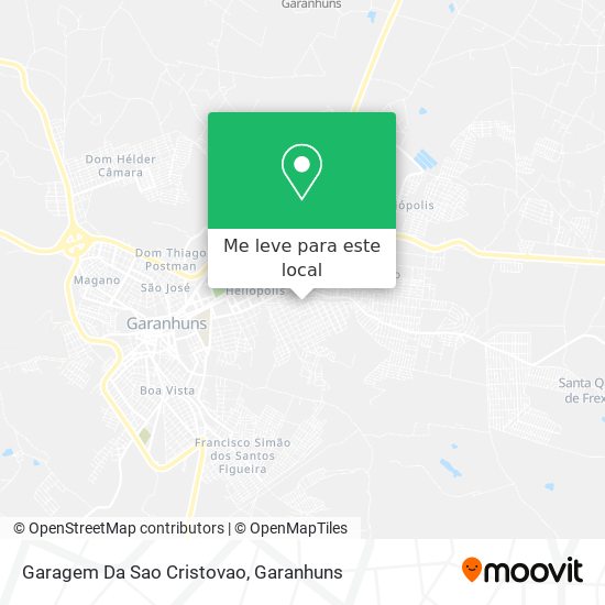 Garagem Da Sao Cristovao mapa