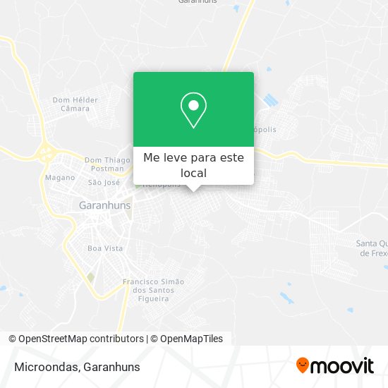 Microondas mapa