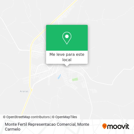 Monte Fertil Representacao Comercial mapa