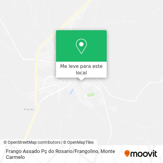Frango Assado Pç do Rosario / Frangolino mapa