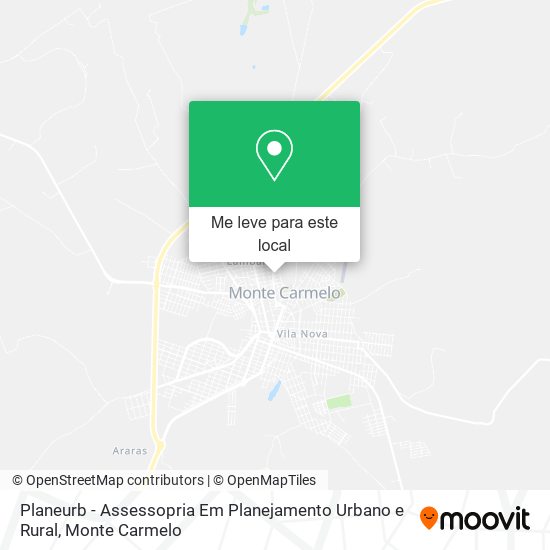 Planeurb - Assessopria Em Planejamento Urbano e Rural mapa