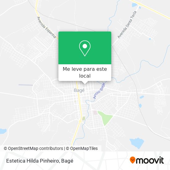 Estetica Hilda Pinheiro mapa