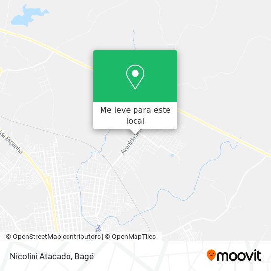 Nicolini Atacado mapa