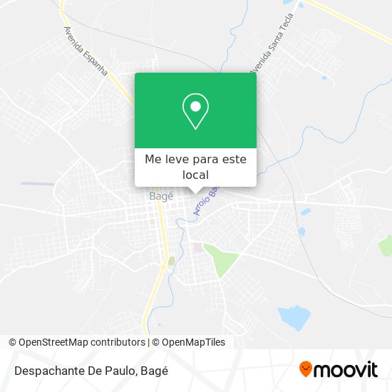Despachante De Paulo mapa