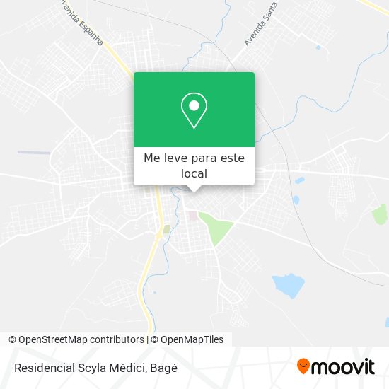 Residencial Scyla Médici mapa
