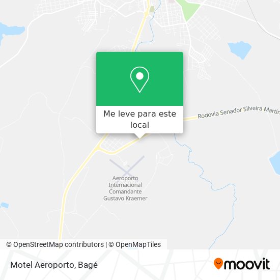 Motel Aeroporto mapa