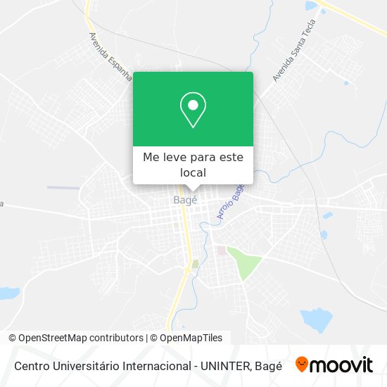 Centro Universitário Internacional - UNINTER mapa