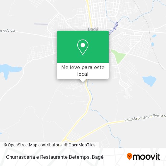 Churrascaria e Restaurante Betemps mapa
