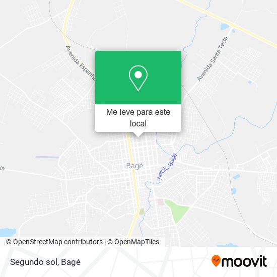 Segundo sol mapa