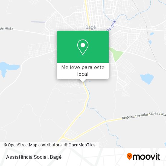 Assistência Social mapa