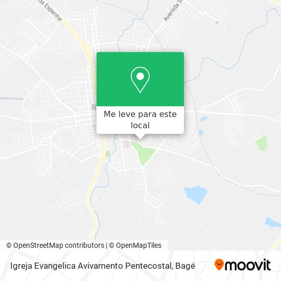 Igreja Evangelica Avivamento Pentecostal mapa