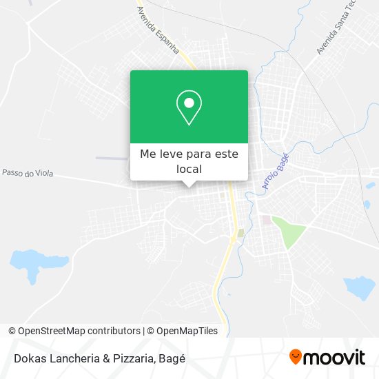 Dokas Lancheria & Pizzaria mapa